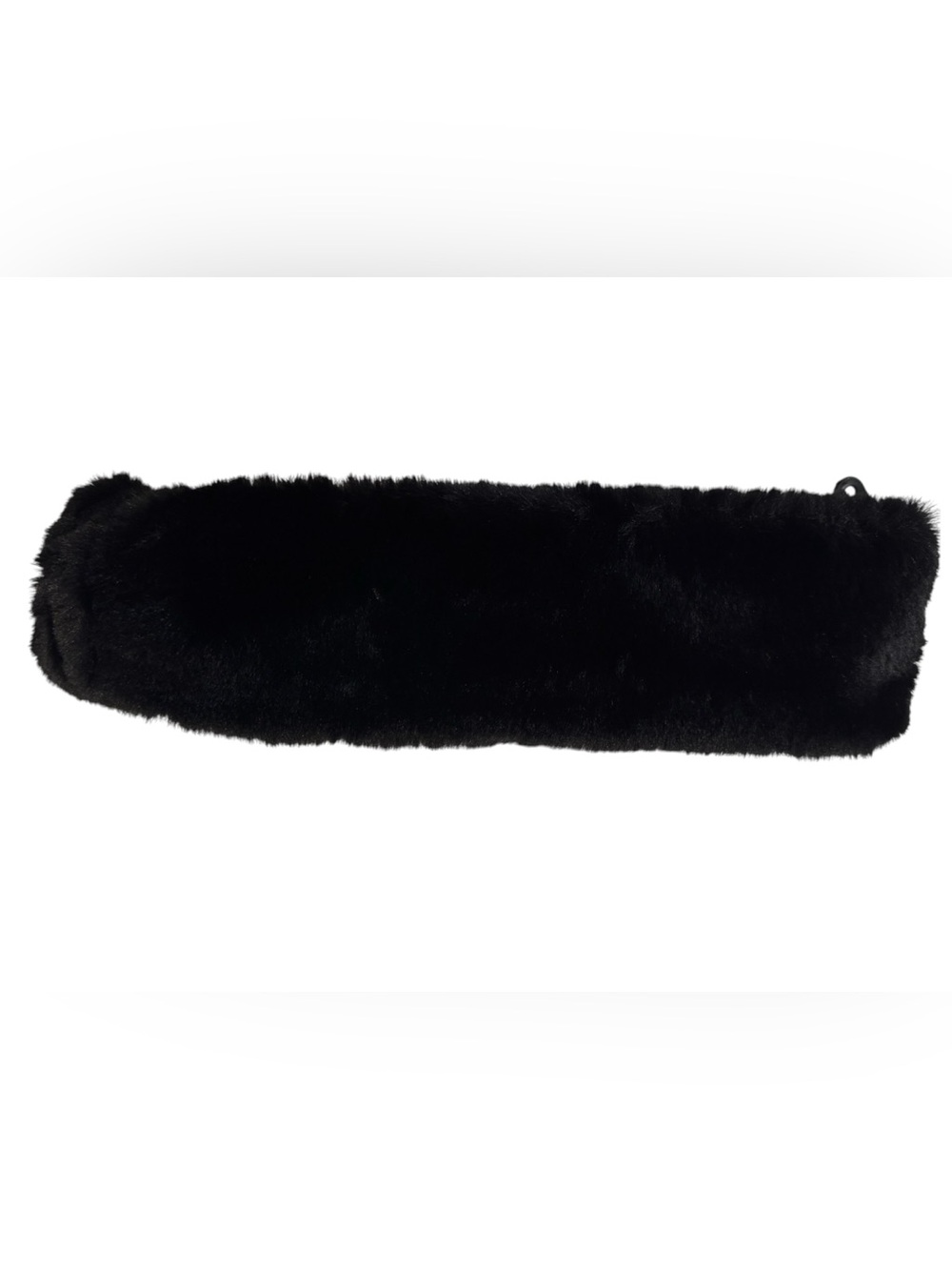 NWT UGG WOMENS BLACK FAUX FUR HEADBAND ONE SIZE - Picture 6 of 16